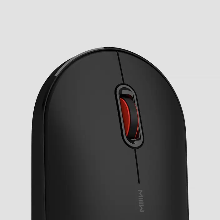 Миша MiiiW Lite Wireless/Bluetooth Dual Mode Black [MWPM01] [70367] - фото 2