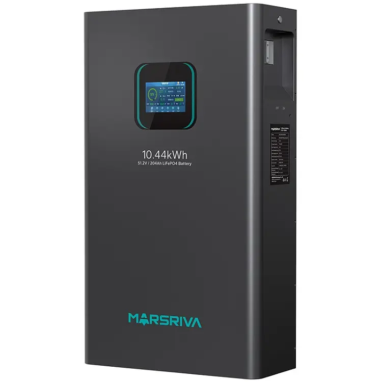 Акумуляторна батарея Marsriva LiFePO4, 51.2V/204Ah, 10.44KWH, настінний - фото 3