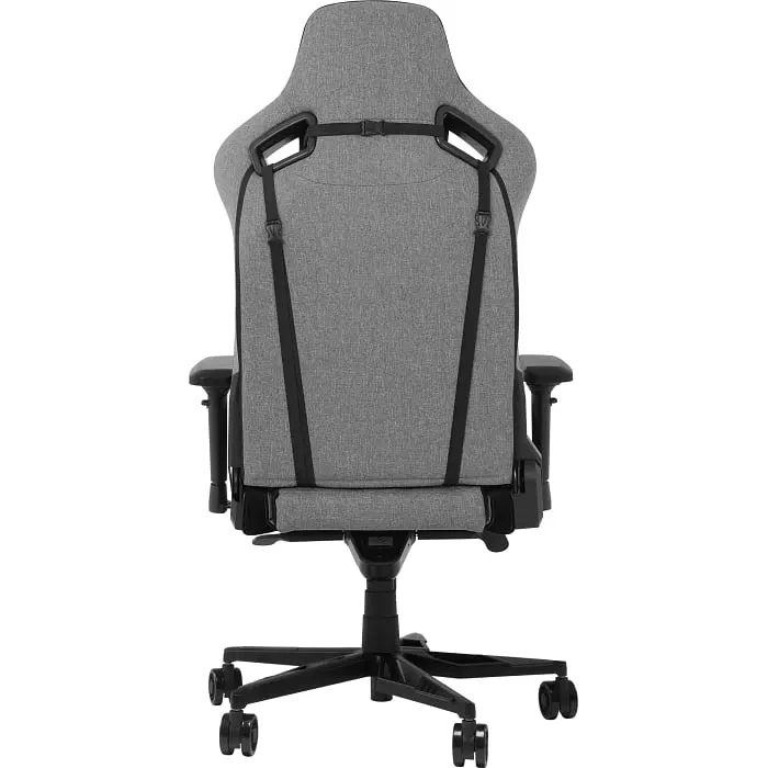 Геймерське крісло GT Racer X-0724 Fabric Gray/Black Suede (X-0724 Fabric Gray/Black Suede) - фото 3