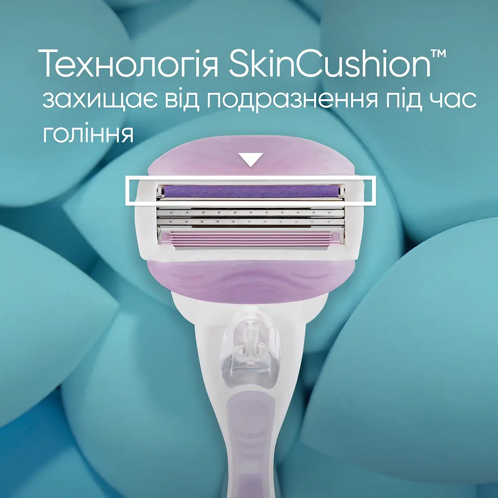 Уцінка. Змінні картриджі для гоління Gillette Venus ComfortGlide Breeze 4 шт. - фото 4