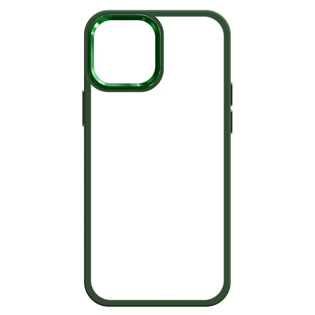 Чехол для Apple iPhone 15, UNIT2, зеленый, ударопрочный, прозрачный противоударный чехол-накладка из TPU и поликарбоната (PC), с защитными бортиками, защита всего корпуса от ударов и царапин, ArmorStandart (ARM69968) - фото 2