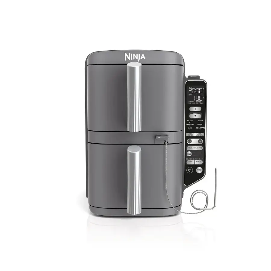 Мультипіч Ninja Double Stack XL 2-Level Hot Air Fryer with Smart Cook System (SL451EU) - фото 6