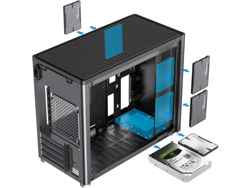 Корпус Gamemax Spark Black - фото 6
