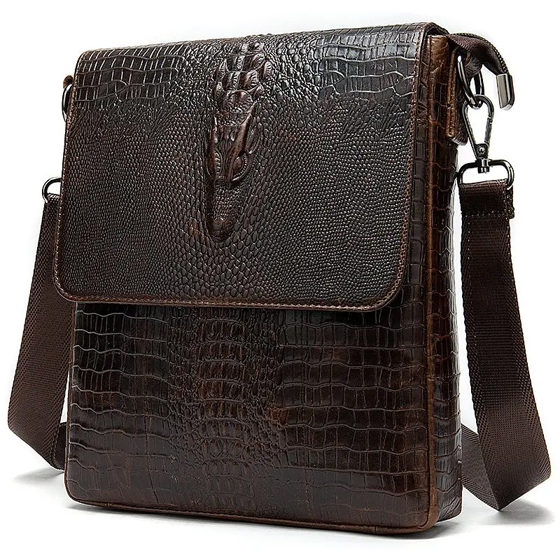 Чоловіча шкіряна сумка Vintage 28,5х22х5,5 см 000153991 - фото 3