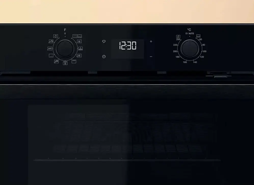Духовой шкаф электрический Whirlpool 71 л A+ дисплей конвекция телескопические направляющие черный - фото 3