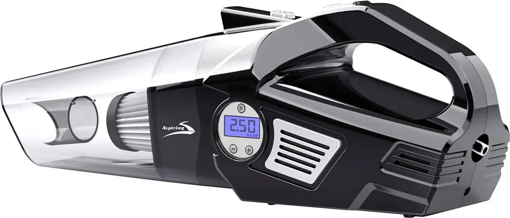 Пилосос автомобільний Aspiring Windstorm 2 with inflator 2 in 1 - фото 3