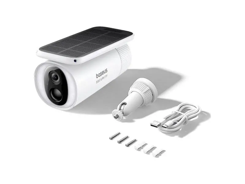 IP-камера відеоспостереження BASEUS Security S1 Outdoor Camera 2K White (S0SW002130) - фото 2