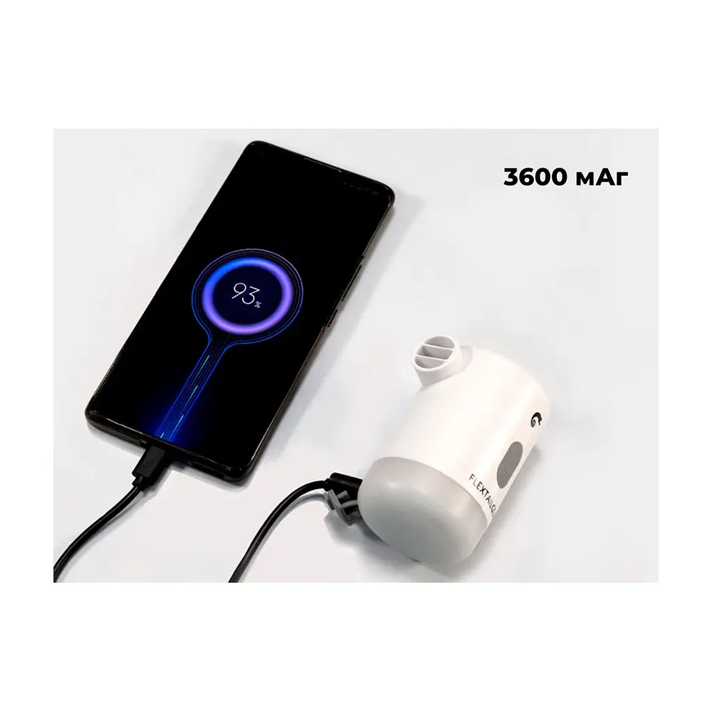 Ліхтар Flextail Max Pump 2 Pro з функцією насосу та powerbank чорний (MP2P4000-BK-i) - фото 9