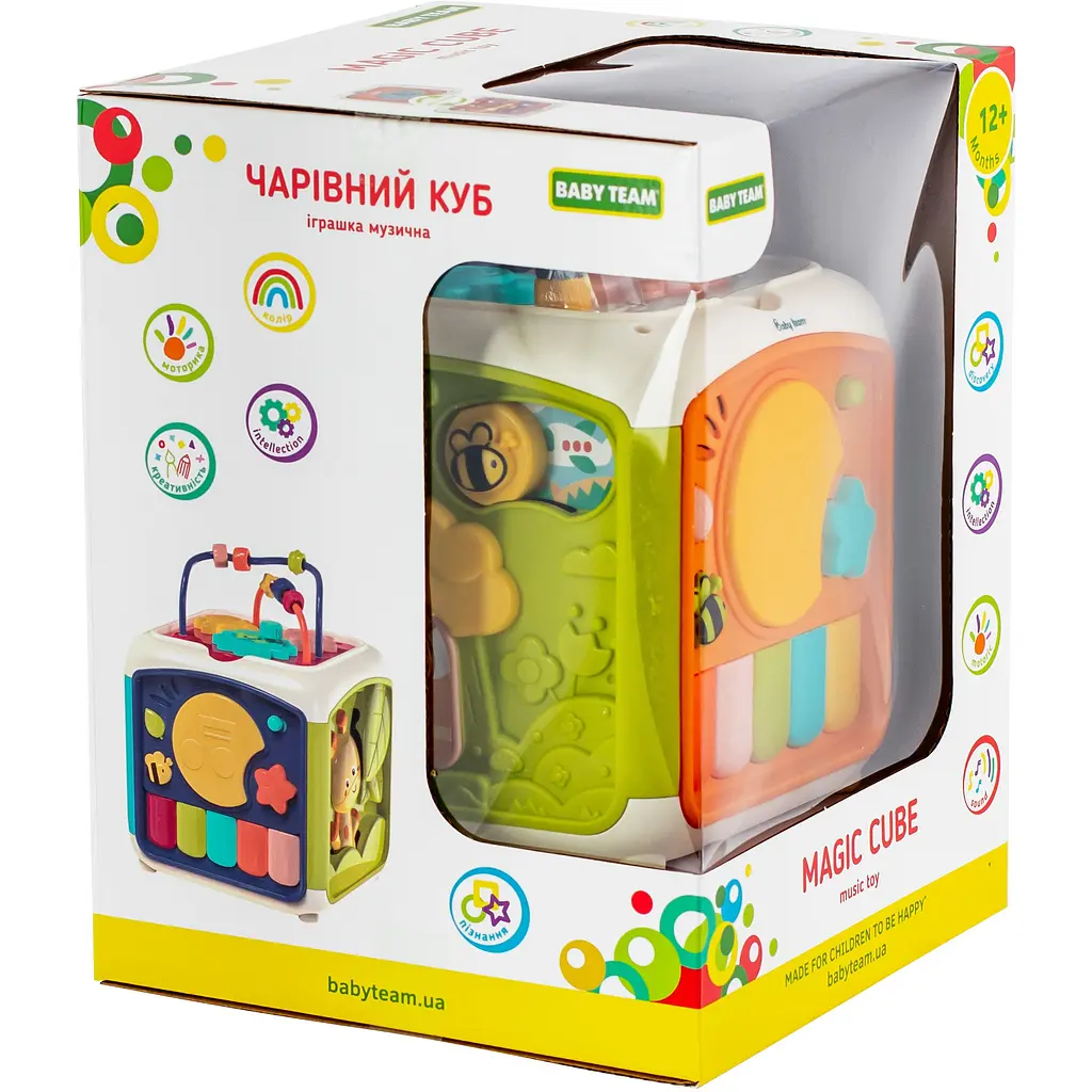 Игрушка музыкальная Baby Team Волшебный куб (8671) - фото 11