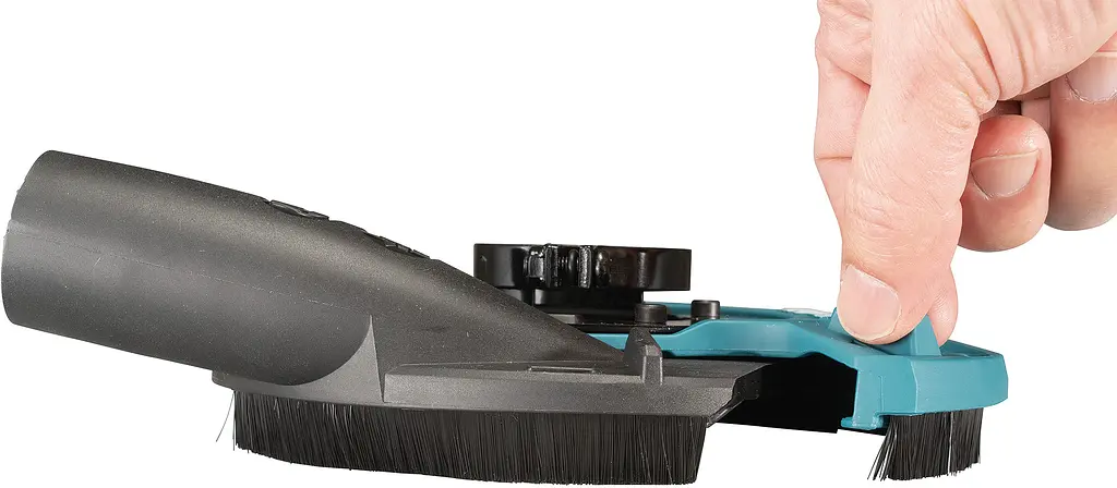 Кожух захисний з пилозбірником для КШМ з диском 115/125 мм Makita 191W06-8 - фото 4