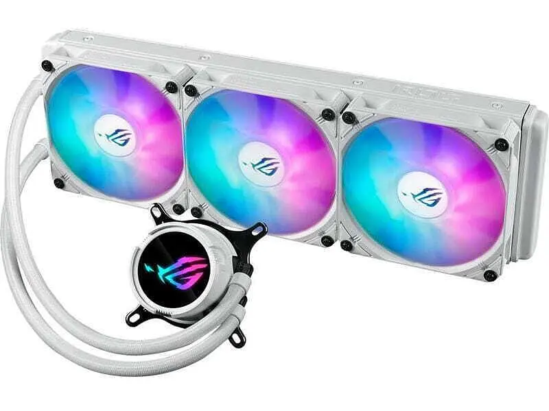 Система водяного охолодження Asus ROG Strix LC III 360 ARGB White Edition (90RC00T2-M0UAY0) - фото 2