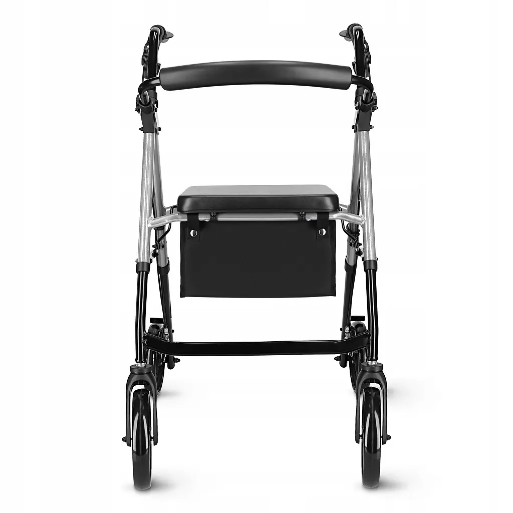 Роллер для ходьби 4FIZJO складний, зі сумкою Black/Silver (P-5905973406918) - фото 7