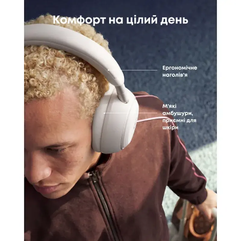 Навушники Anker SoundСore Space 2 White (D1402G21) - фото 11
