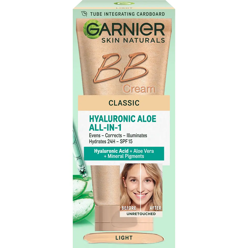 BB-крем Garnier Skin Naturals Секрет Досконалості SPF 15, відтінок 02 (Світло-бежевий), 50 мл (C4019001) - фото 2