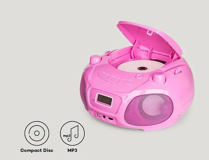 Музыкальный бумбокс Auna Roadie Sing CD (10032058) - фото 4