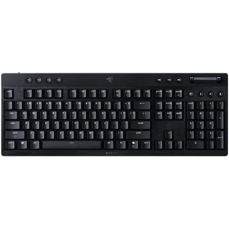 Клавіатура Razer BlackWidow V4 Low-Profile Wireless/Bluetooth/USB Orange switch UA Black (RZ03-05270800-R3M1) - фото 7