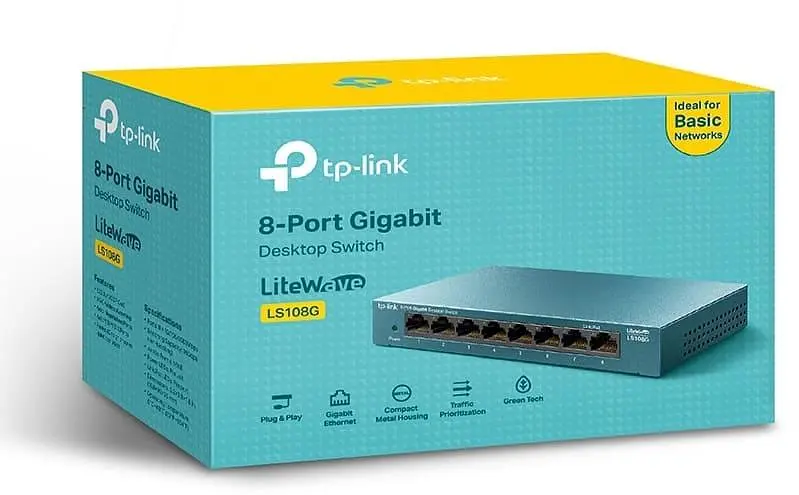 Коммутатор TP-Link LS108G (LS108G) - фото 4