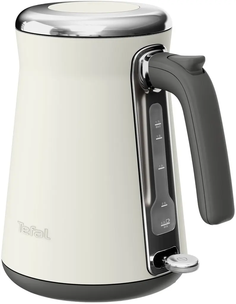 Tefal Электрочайник Collection 1.68л, Strix, нерж. сталь, бежевый - фото 10