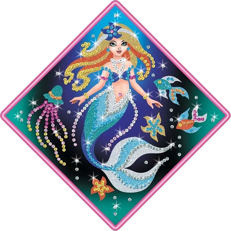 Набор для творчества Sequin Art Stardust Mermaid SA1013 - фото 2