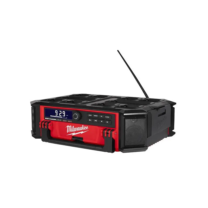 Радіоприймач акумуляторний із зарядним пристроєм PACKOUT MILWAUKEE M18 PRCDAB+-0 - фото 4