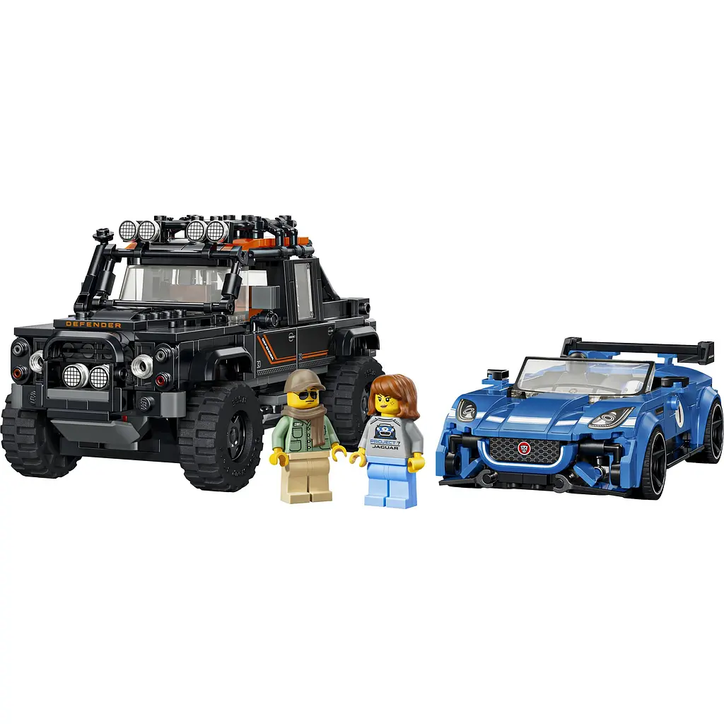 Конструктор LEGO Speed Champions Jaguar Project 7 та Land Rover Defender 740 ел. (77264) - фото 5