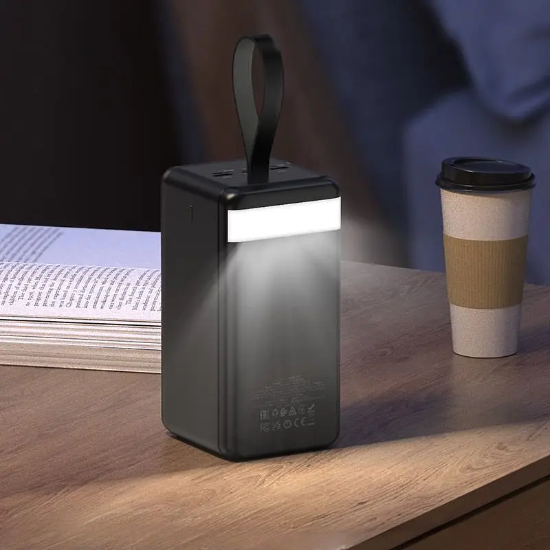 Внешний аккумулятор Hoco DB61 Jade 90000mAh 22.5W Black [161333] - фото 6