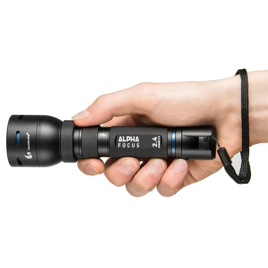 Ліхтар Falcon Eye Alpha 2.4 (500 Lm) Focus USB Rechargeable (FHH0116) - фото 7