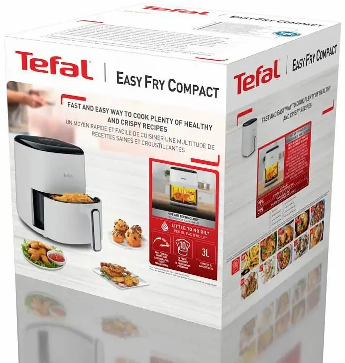 Мультипечь (аэрофритюрница) Tefal Easy Fry Compact EY145A10 - фото 4