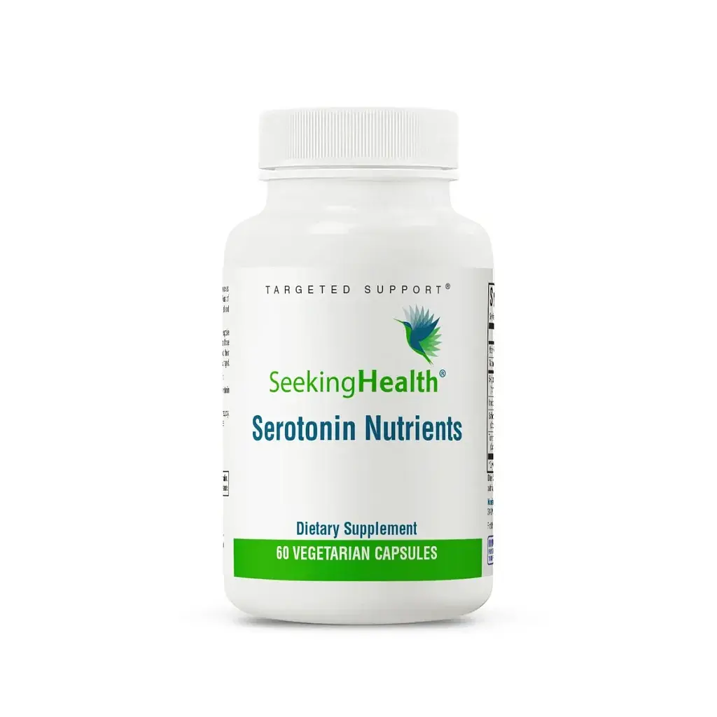 Вітамінно-мінеральний комплекс Seeking Health Підвищення серотоніну, Serotonin Nutrients, 60 вегетаріанських капсул (SKH52178)