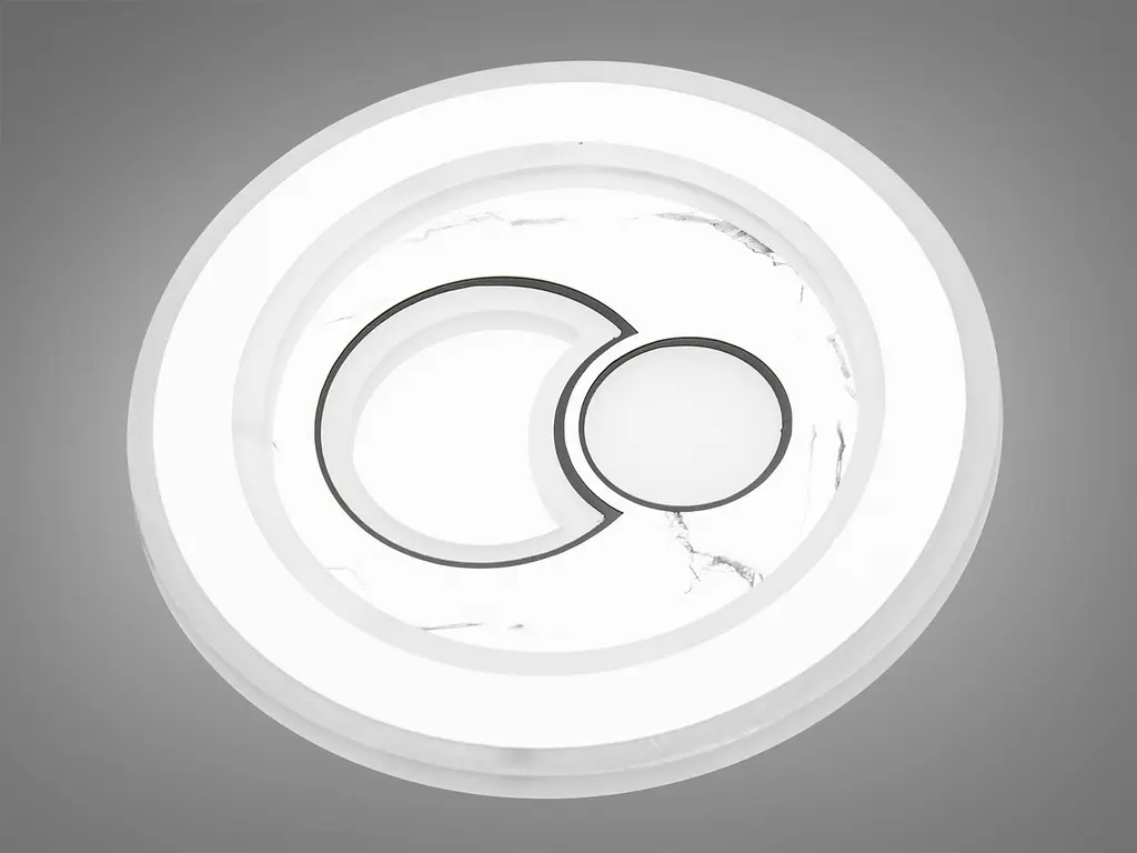 Світильник стельовий LED Diasha 12097, 32W, 1760 лм, діаметр 20 см, акриловий, сучасний стиль, IP20 - фото 3