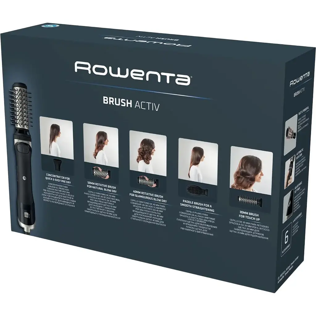 Фен-щітка Rowenta Renewal Brush Active UB9540F0 [123119] - фото 10