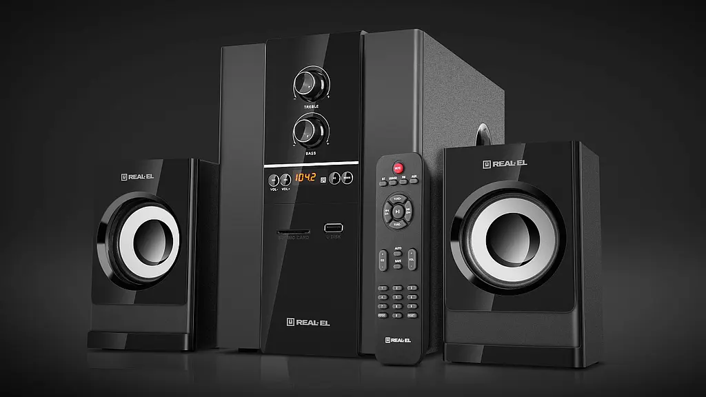 Акустична система Real-El M-355 Black - фото 7