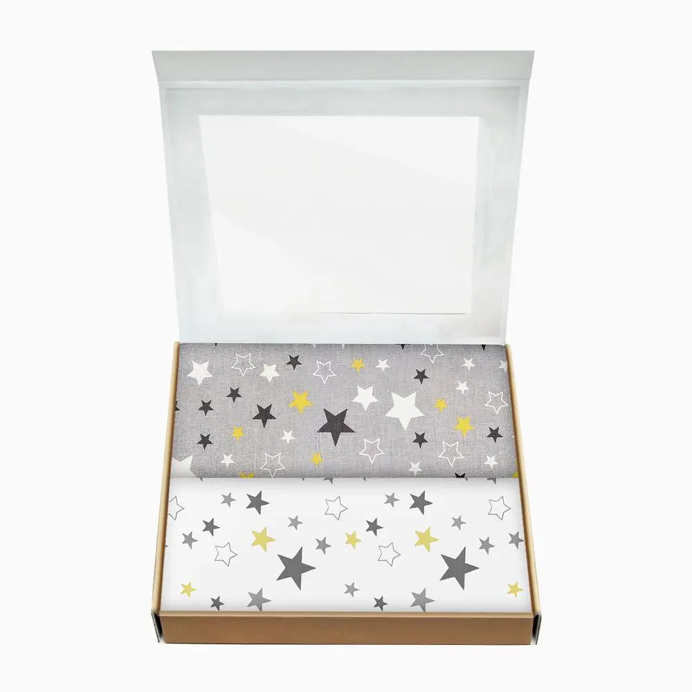 Багаторазові пелюшки дитячі YELLOW STARS 2шт COSAS (4822052062845) - фото 2