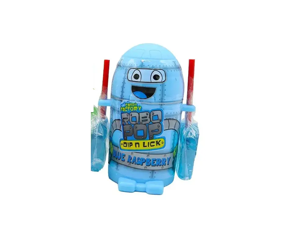 Цукерка Робот Crazy Candy Factory Robo Pop Dip N Lick 40g - 1 шт