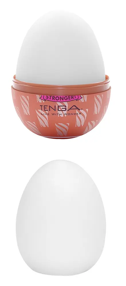 Мастурбатор яйцо Tenga Egg Hard Boiled Cone белый - фото 2
