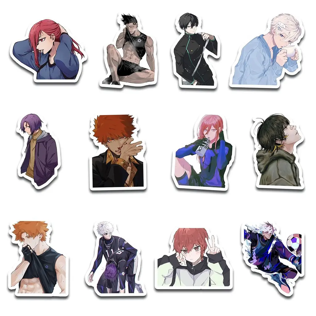 Стікерпак GeekLand Blue Lock 45 штук (SP BL 01) - фото 3