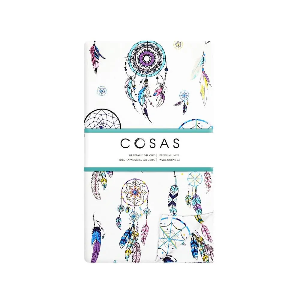 Дитяча постільна білизна в ліжечко BLUE DREAMCATCHER CS3 COSAS (4822052079386) - фото 6