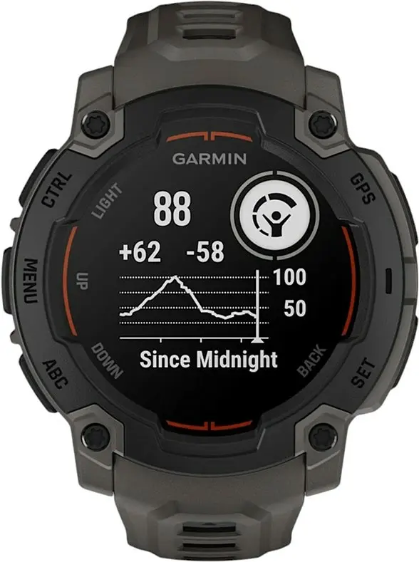 Смарт-часы Garmin Instinct E 45 мм Black with Charcoal Band (010-02933-00) - фото 9