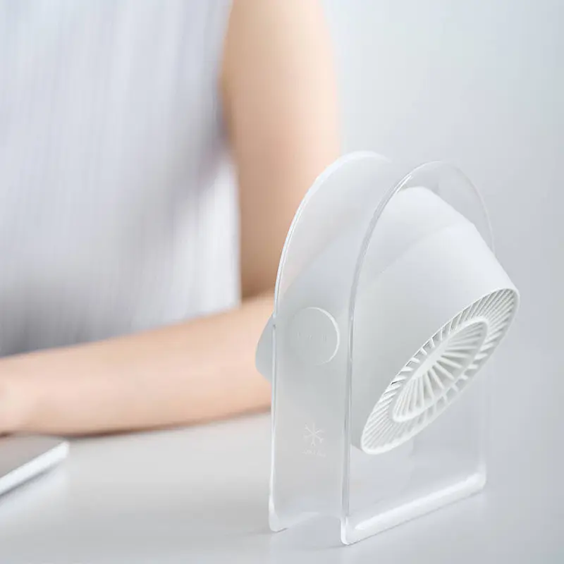 Портативний вентилятор WI-FS07 Snow desktop fan White Wiwu teh0029470 - фото 4