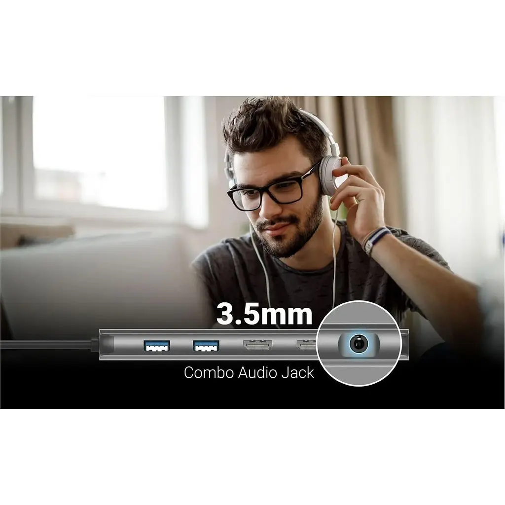 USB-Хаб j5create JCD398-N, USB Type-C 5-в-1 (JCD398-N) - фото 10