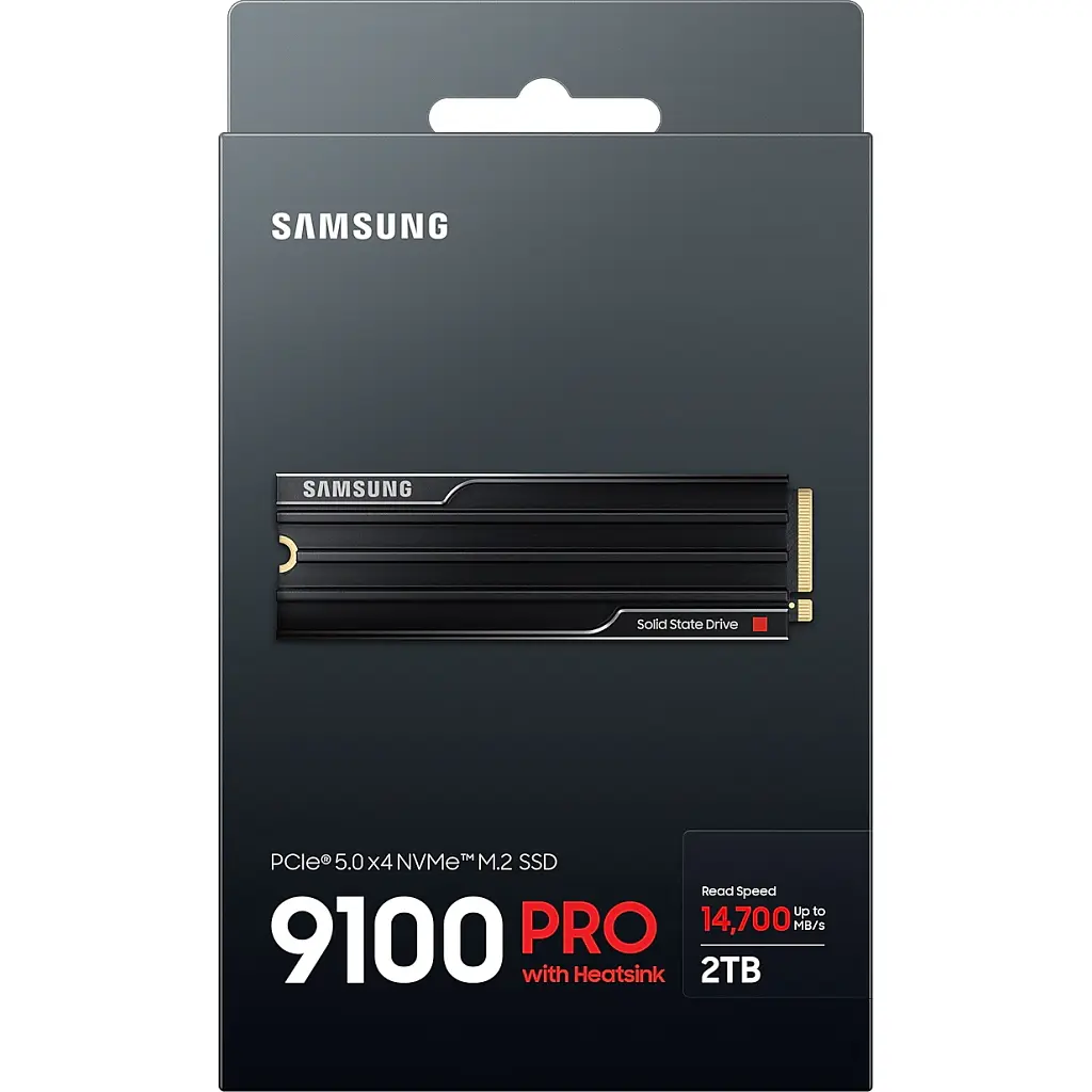 Накопичувач SSD M.2 2280 2TB 9100 PRO Heatsink Samsung (MZ-VAP2T0CW) - фото 7