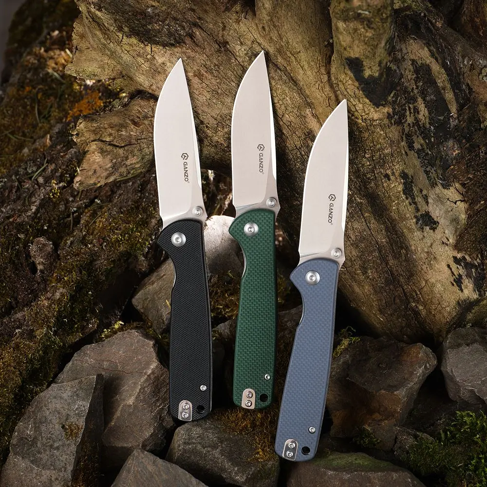 Ніж складаний Ganzo G6805-GY сірий - фото 11