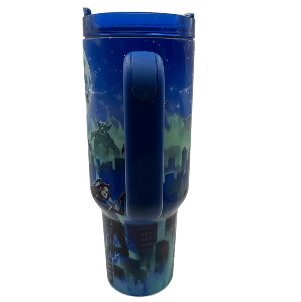Термос термочашка Stanley Quencher H2.0 Tumbler Світиться у темряві 1,18 л Huntr/X World Tour Edition KT7001987 - фото 8