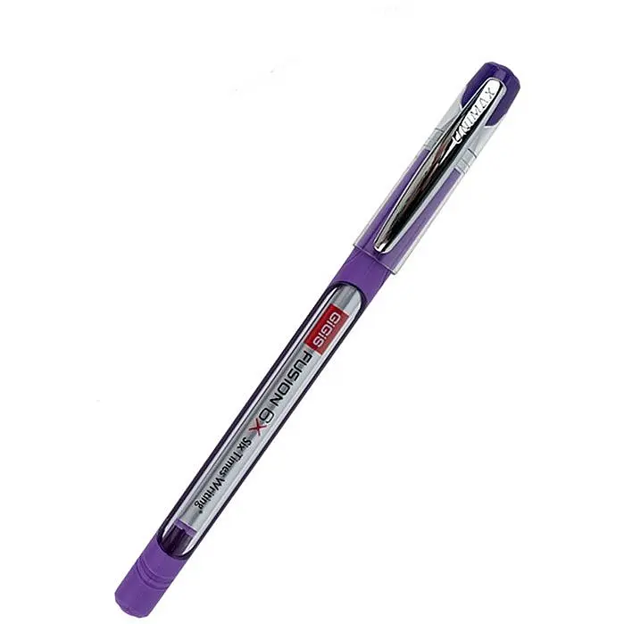 Ручка кулькова Unimax Top Tek Fusion 10000 фіолетова упаковка 1 шт. (UX-10 000-11) - фото 2