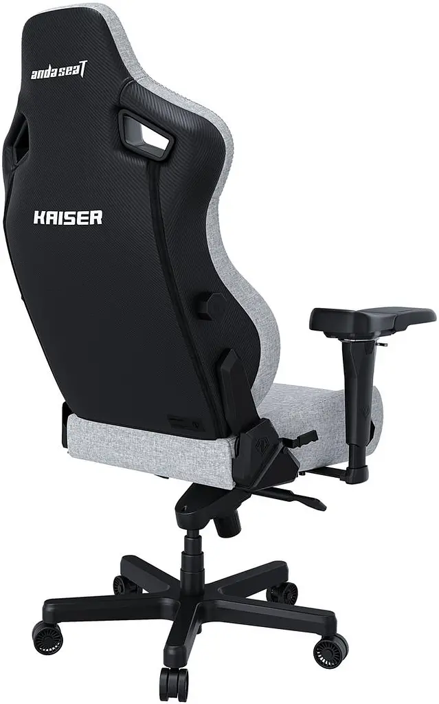 Крісло для геймерів Anda Seat Kaiser 4 Size XL Fabric Gray (AD12YDDC-XLL-20-G-CF) - фото 2