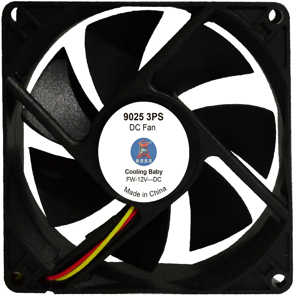 Вентилятор Cooling Baby 9025 3PS 92mm black - фото 2