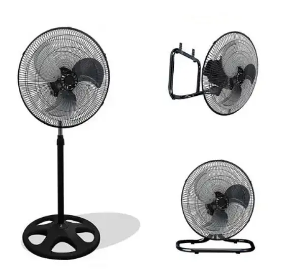 Вентилятор підлоговий No Brand Alfarid Fan 150 Вт Чорний (2104618620) - фото 2