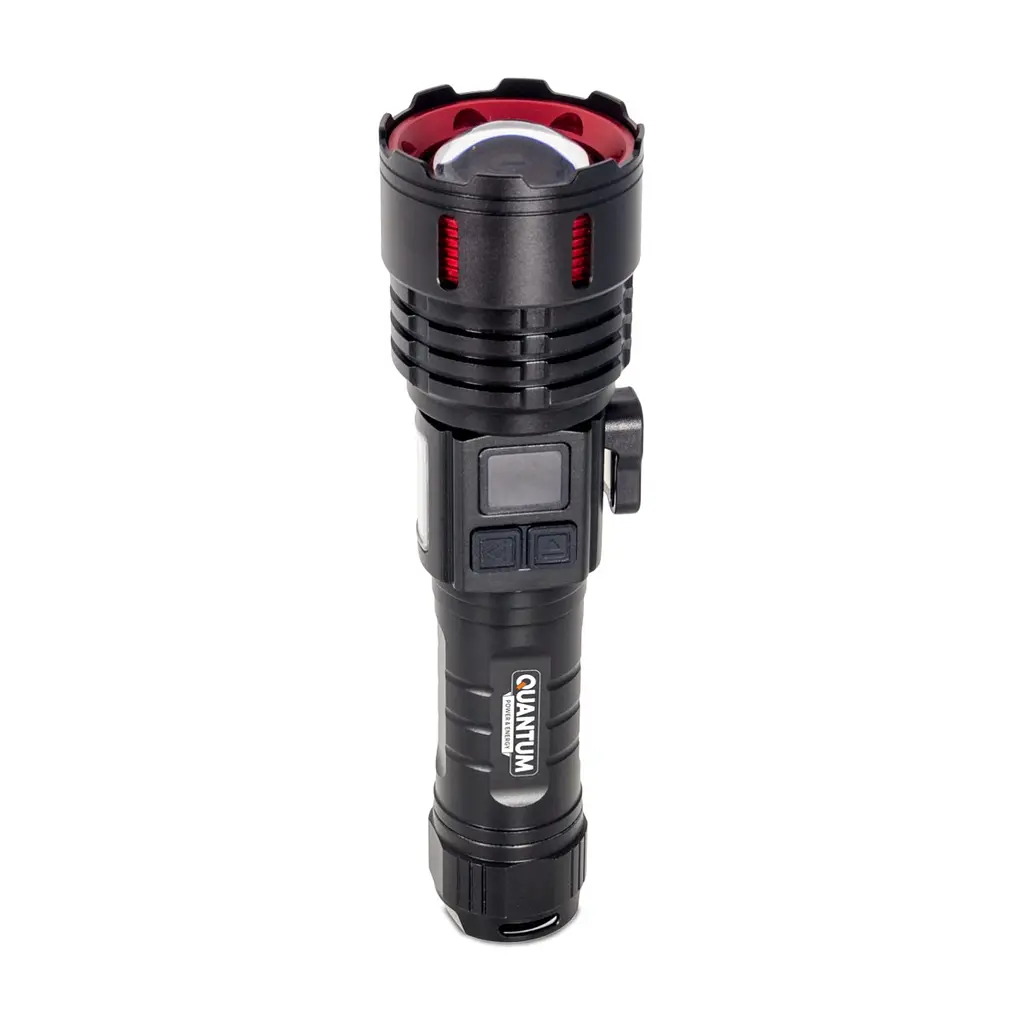 Ліхтар Quantum QM-FL1036 STREAM 4500mAh 10WLED zoom +3WCOB Type-C/Power Bank (QM-FL1036) - фото 6