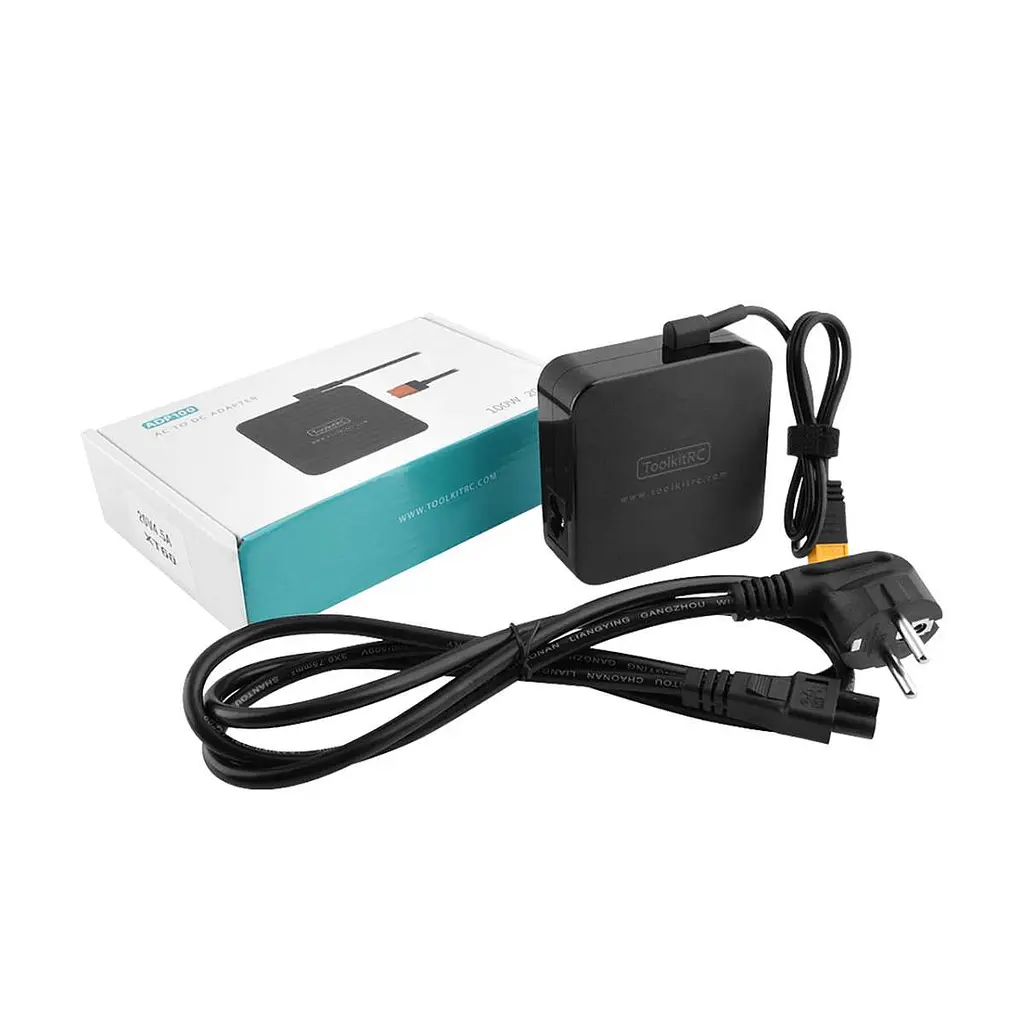Блок живлення ToolKitRC ADP100 100W 20V 5A з роз'ємом XT60 для FPV M6D, M8P, M7 Black (18764) - фото 3