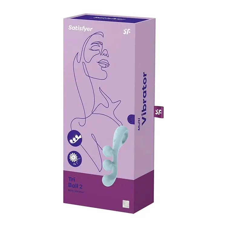 Універсальний вібратор Satisfyer Tri Ball 2, 3 мотори, гнеться - фото 7
